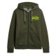 блуза,мъжки,пуловери,superdry,neon,vl,graphic,full,zip,sweatshirt,thrift,olive,marl,(green)