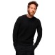 блуза,мъжки,пуловери,superdry,textured,sweater,raven,black,heather,(black)