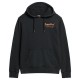 суичър,мъжки,пуловери,superdry,tonal,venue,logo,hoodie,black