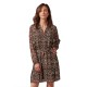 рокля,дамски,поли,и,рокли,deeluxe,isaure,long,sleeve,short,dress,multicolor