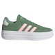 маратонки,дамски,маратонки,adidas,vl,court,bold,trainers,preloved,green,pink,spark,ivory,(green)