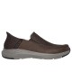 обувки,мъжки,маратонки,skechers,parson,slip,on,shoes,cocoa,leather,(brown)