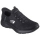 обувки,дамски,маратонки,skechers,summits,slip,on,shoes,black,mesh,trim,(black)