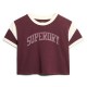 тениска,дамски,тениски,superdry,athletic,graphic,ringer,short,sleeve,t,shirt,port,red,(red)