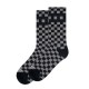 чорапи,дамски,чорапи,american,socks,checkerboard,long,socks,grey,black,(grey)