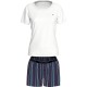 пижама,дамски,пижами,tommy,hilfiger,uw0uw05554,pyjama,white