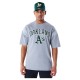 тениска,мъжки,тениски,new,era,mlb,rib,infill,oakland,athletics,short,sleeve,t,shirt,grey