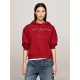 суичър,дамски,блузи,tommy,hilfiger,corp,logo,hoodie,red
