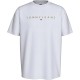 тениска,мъжки,тениски,tommy,jeans,reg,gold,linear,logo,ext,short,sleeve,t,shirt,white,(white)