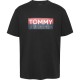 тениска,мъжки,тениски,tommy,jeans,reg,rwb,entry,short,sleeve,t,shirt,black,(black)