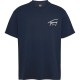 тениска,мъжки,тениски,tommy,jeans,signature,print,short,sleeve,t,shirt,blue