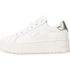 маратонки,дамски,маратонки,tommy,jeans,flatform,metallic,trainers,white