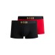 боксерки,мъжко,бельо,boss,10160082,boxers,2,units,red,black,(open,red)