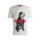 тениска,мъжки,тениски,дамски,тениски,hugo,dayaking,10260122,short,sleeve,t,shirt,white,(natural)