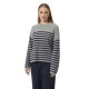 блуза,дамски,пуловери,дамски,плетени,дрехи,redgreen,karoline,sweater,grey,(grey,stripe)