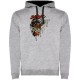 суичър,мъжки,пуловери,kruskis,hell,rider,two,colour,hoodie,grey,(heather,grey,black)