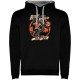 суичър,мъжки,пуловери,kruskis,ride,loud,two,colour,hoodie,black,(black,grey)