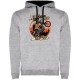 суичър,мъжки,пуловери,kruskis,ride,loud,two,colour,hoodie,grey,(heather,grey,black)