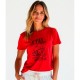 тениска,дамски,тениски,kruskis,stay,wild,short,sleeve,t,shirt,red,(red)