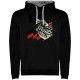 суичър,мъжки,пуловери,kruskis,street,bikers,two,colour,hoodie,black,(black,grey)