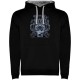 суичър,мъжки,пуловери,kruskis,two,wheels,two,colour,hoodie,black,(black,grey)