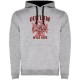 суичър,мъжки,пуловери,kruskis,wild,ride,two,colour,hoodie,grey,(heather,grey,black)