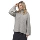 блуза,дамски,пуловери,дамски,плетени,дрехи,sea,ranch,hella,sweater,grey,melange,(grey)