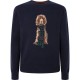 блуза,мъжки,пуловери,hackett,harry,intarsia,sweater,blue
