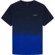 тениска,мъжки,тениски,hackett,ombre,short,sleeve,t,shirt,navy,blue,(blue)