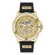 часовник,часовници,guess,king,watch,black,(golden)