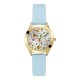часовник,часовници,guess,mini,wonderlust,woman,watch,golden,(blue)