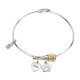 бижутерия,le,petite,story,bang.safety,pin,paw,bracelet,silver,(white)