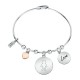 бижутерия,le,petite,story,bangle,family,s.s,love,heart,bracelet,silver,(rose,gold,pink)