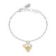 бижутерия,le,petite,story,charms,story,bee,flower,16.5,3,cm,bracelet,golden,(white)
