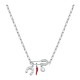 бижутерия,le,petite,story,friendshipsafety,pin,necklace,silver,(silver)