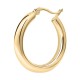 бижутерия,le,petite,story,hoop,cricle,2,mm,earrings,golden,(gold,golden)