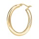 бижутерия,le,petite,story,hoop,maxi,25,mm,earrings,golden,(gold,golden)