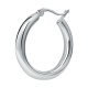 бижутерия,le,petite,story,hoop,midi,2,mm,earrings,silver,(white)
