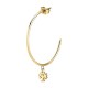 бижутерия,le,petite,story,steel,c,hoop,tree,50,mm,earring,golden,(gold,golden)