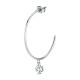 бижутерия,le,petite,story,steel,c,hoop,tree,50,mm,earrings,silver,(silver)