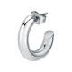 бижутерия,le,petite,story,steel,post,c,hoop,15,mm,earrings,silver,(silver)