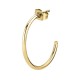 бижутерия,le,petite,story,steel,post,c,hoop,30,mm,earrings,golden,(gold,golden)