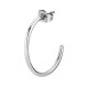 бижутерия,le,petite,story,steel,post,c,hoop,30,mm,earrings,silver