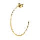бижутерия,le,petite,story,steel,post,c,hoop,50,mm,earrings,golden,(gold,golden)