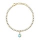 бижутерия,le,petite,story,tennis,love,steel,cryst,acqu,heart,bracelet,golden,(blue)