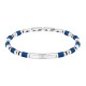 бижутерия,maserati,iconic,agate,19,3,cm,bracelet,silver