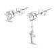 бижутерия,police,peage0036501,earrings,silver,(silver)