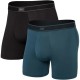 боксерки,мъжко,бельо,saxx,underwear,daytripper,brief,fly,boxers,2,units,black