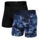 боксерки,мъжко,бельо,saxx,underwear,droptemp™,cooling,brief,fly,boxers,2,units,black