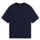 тениска,мъжки,тениски,дамски,тениски,scotch,&,soda,179193,short,sleeve,t,shirt,blue,(night)